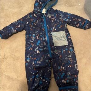 Patagonia Reversible Puff-Ball Suit 3-6 months